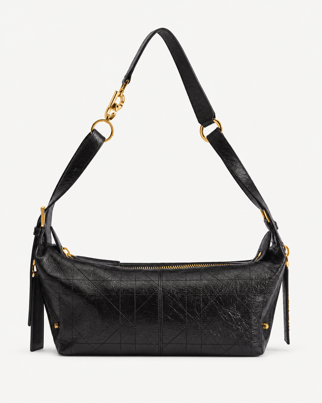 Dior – Kleine D-Journey Tasche aus Kalbsleder in Knitteroptik