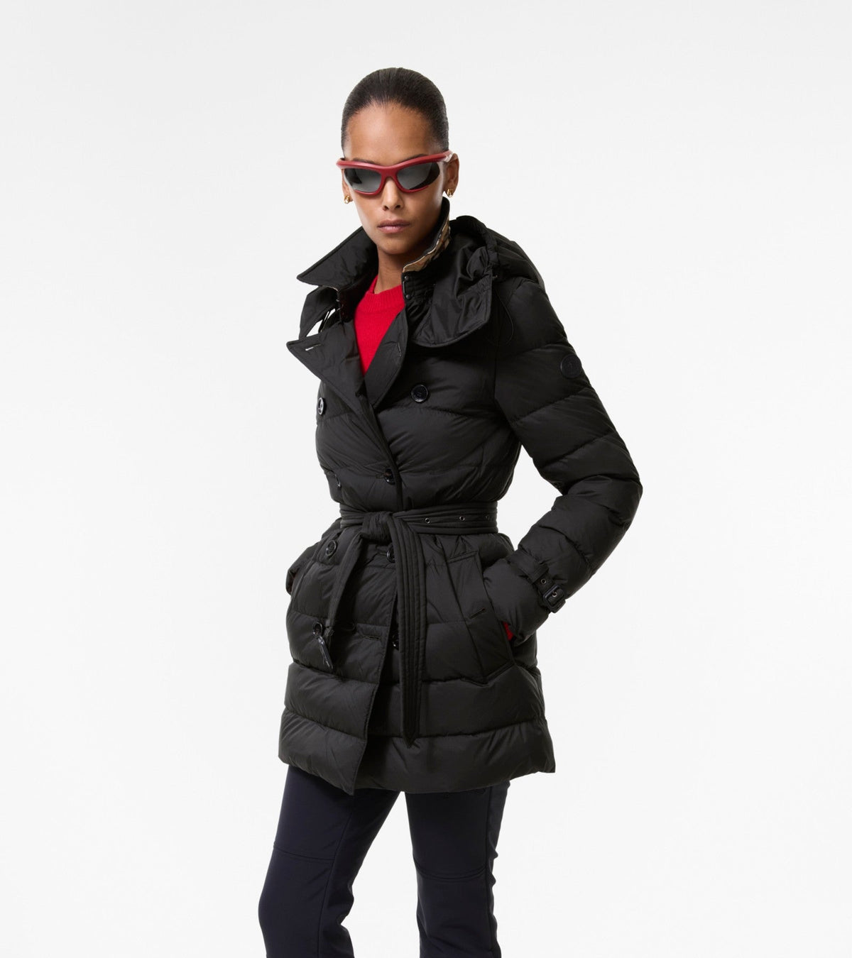 Audley – kurze Nylon-Steppjacke
