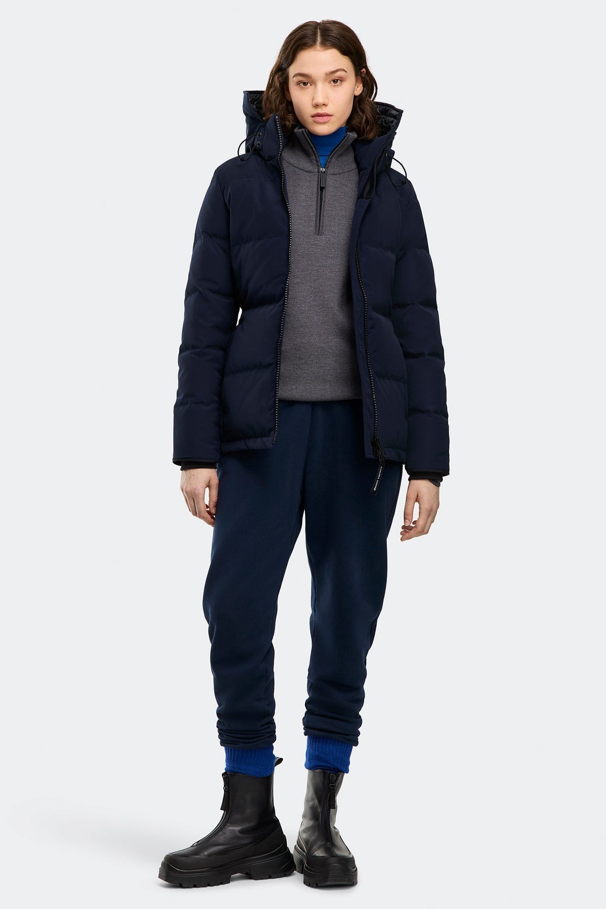 Chelsea – Daunenparka mit Kapuze