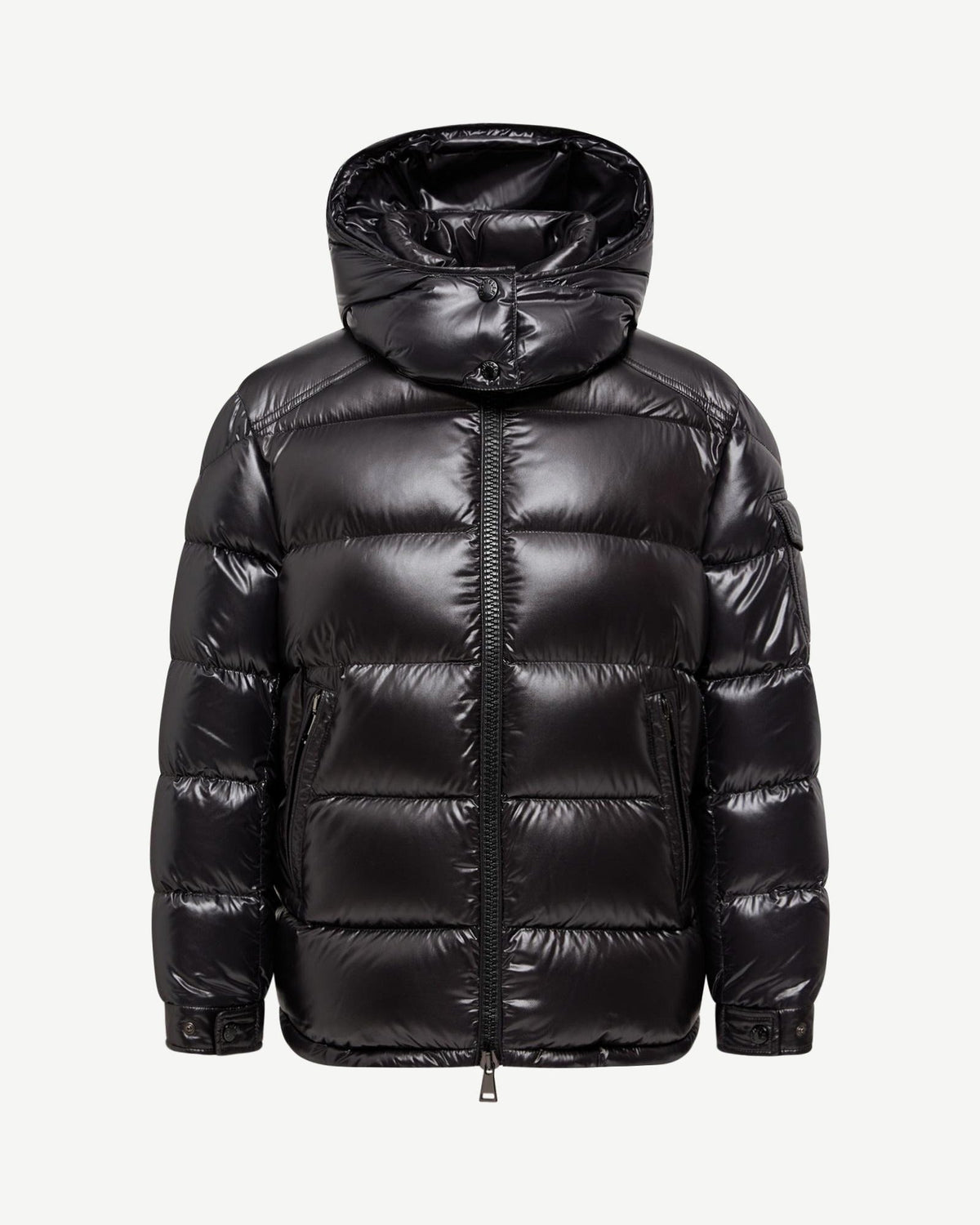 Maire – kurze Daunenjacke mit Kapuze