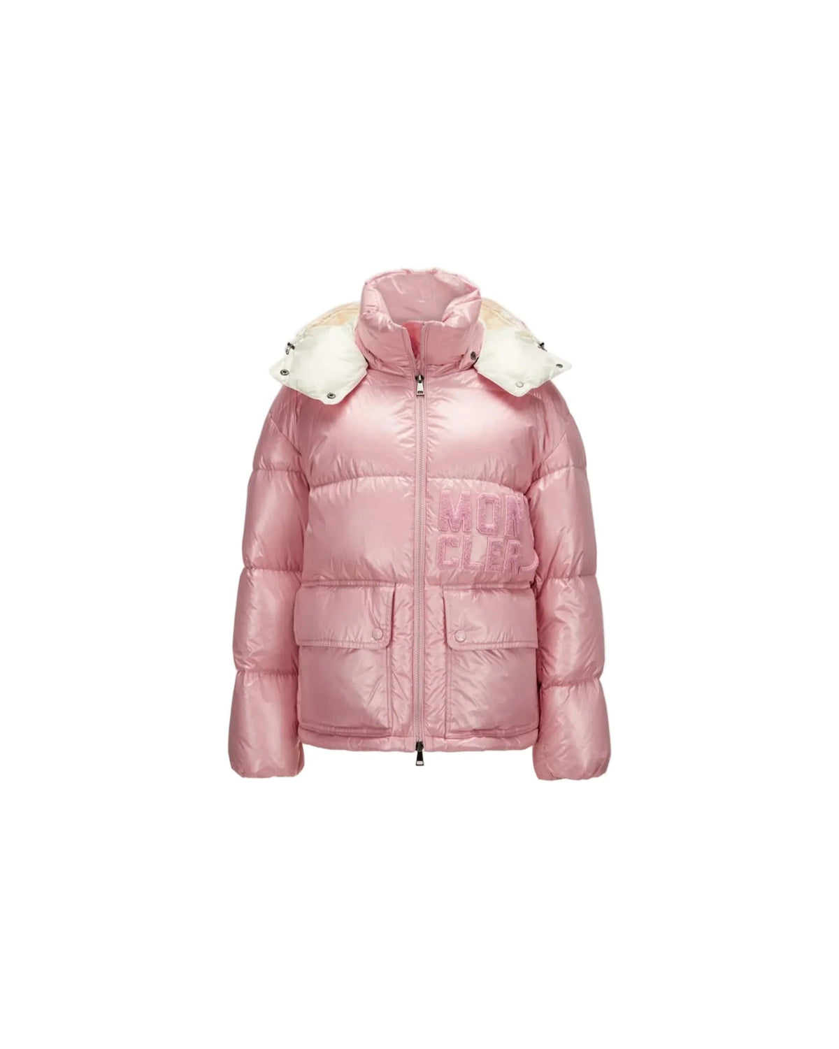 Rose – glänzende Steppjacke