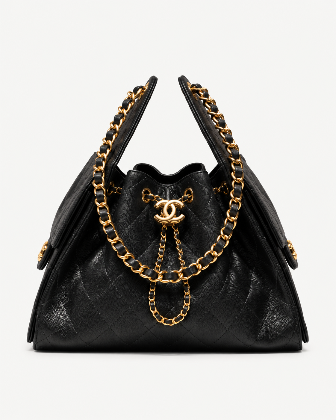 CHANEL 25 – Schultertasche in Schwarz