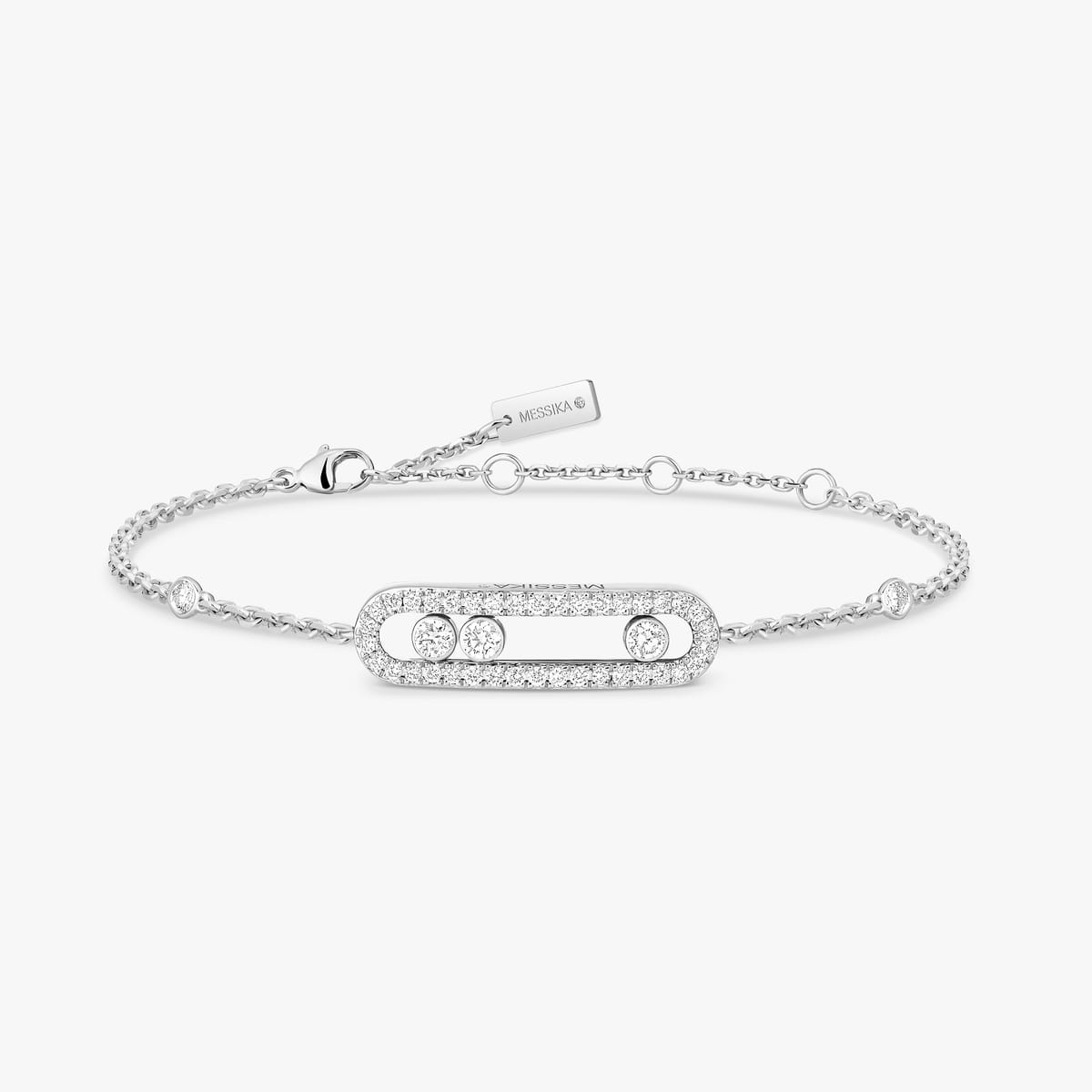 Messika Move Classique Baby Move – Pavé-Armband, kleines Modell