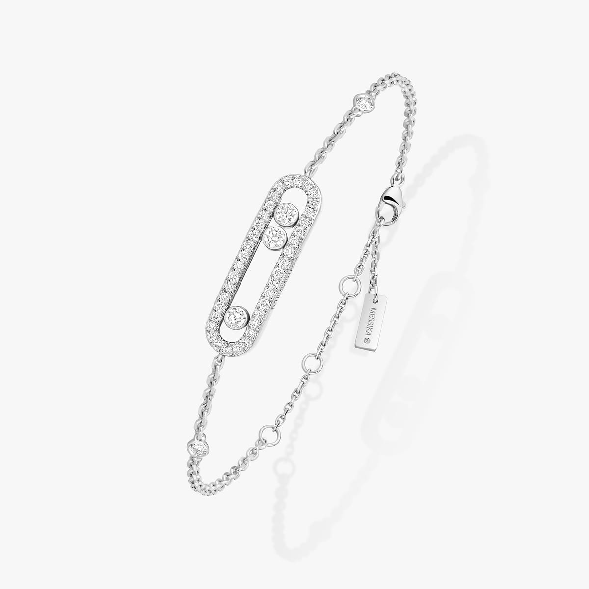 Messika Move Classique Baby Move – Pavé-Armband, kleines Modell