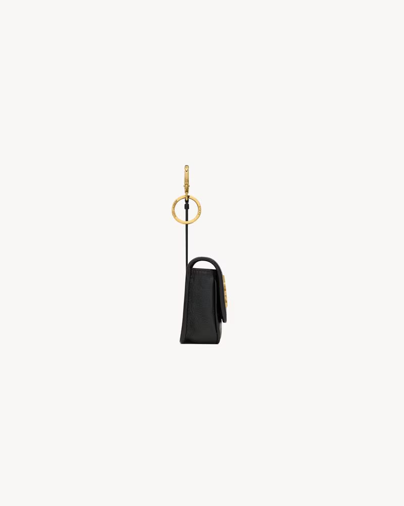 Saint Laurent Niki – Taschenanhänger aus Vintage-Leder