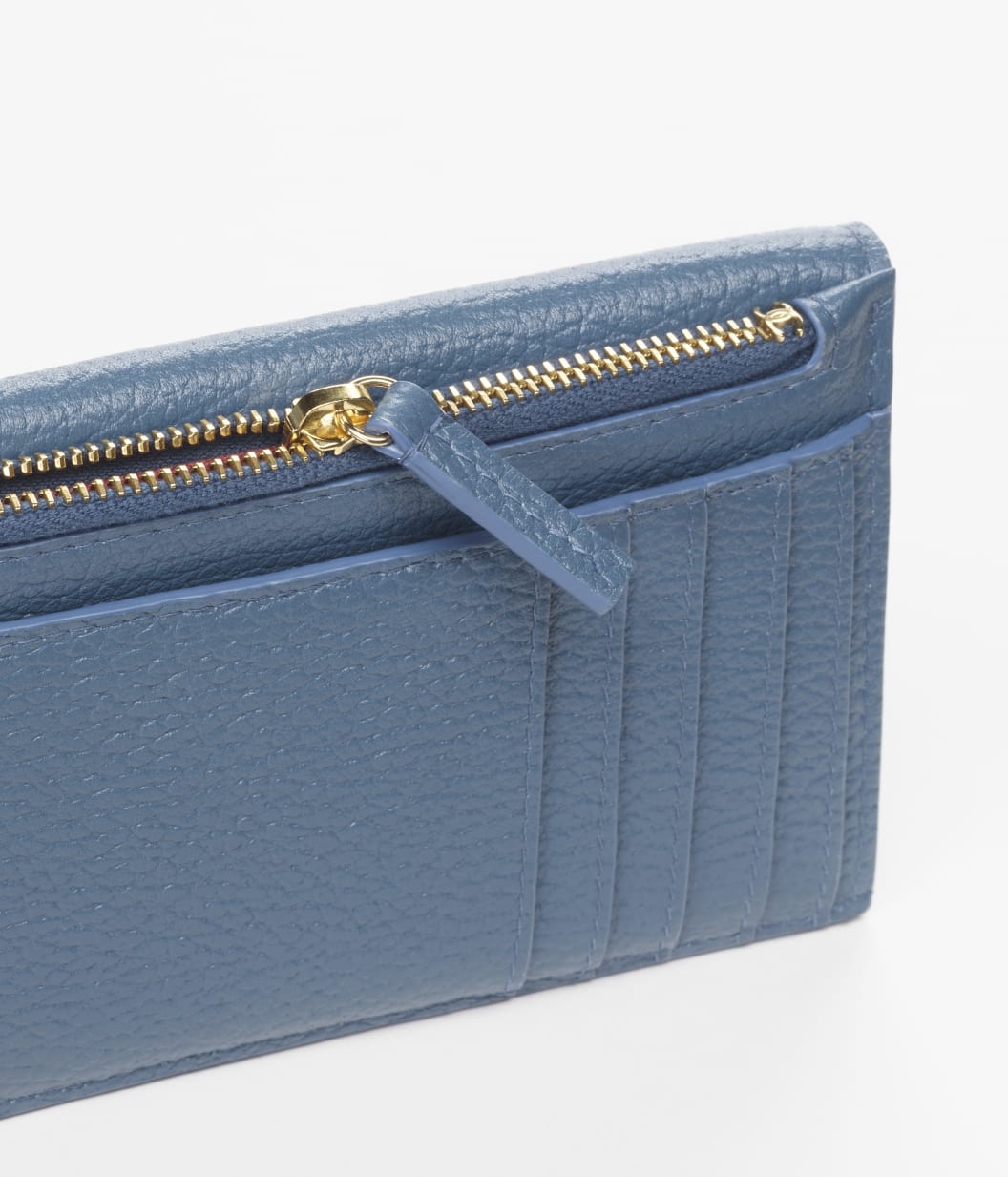 CHANEL – Kartenetui mit Patte in Blau