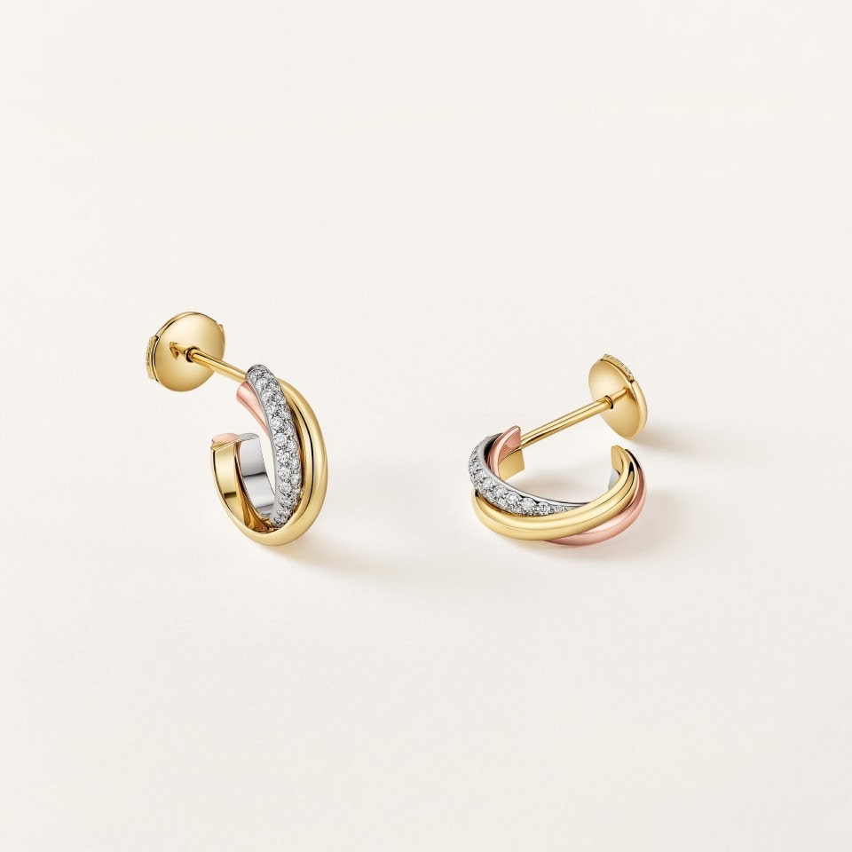 Cartier Trinity – Ohrringe
