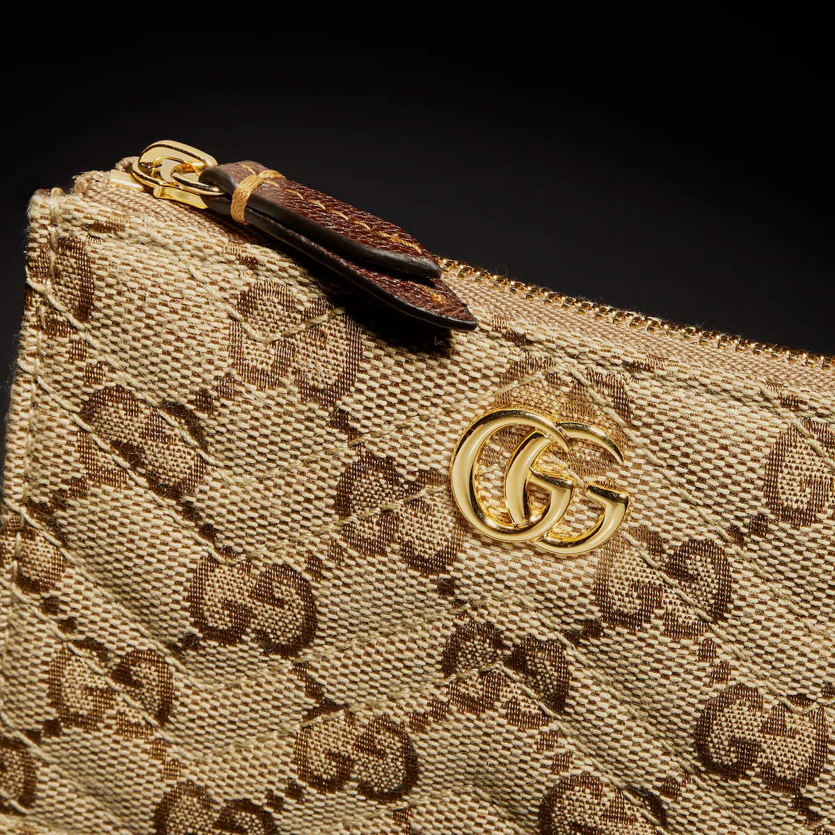 Gucci GG Marmont – Schlüsseletui mit Reißverschluss