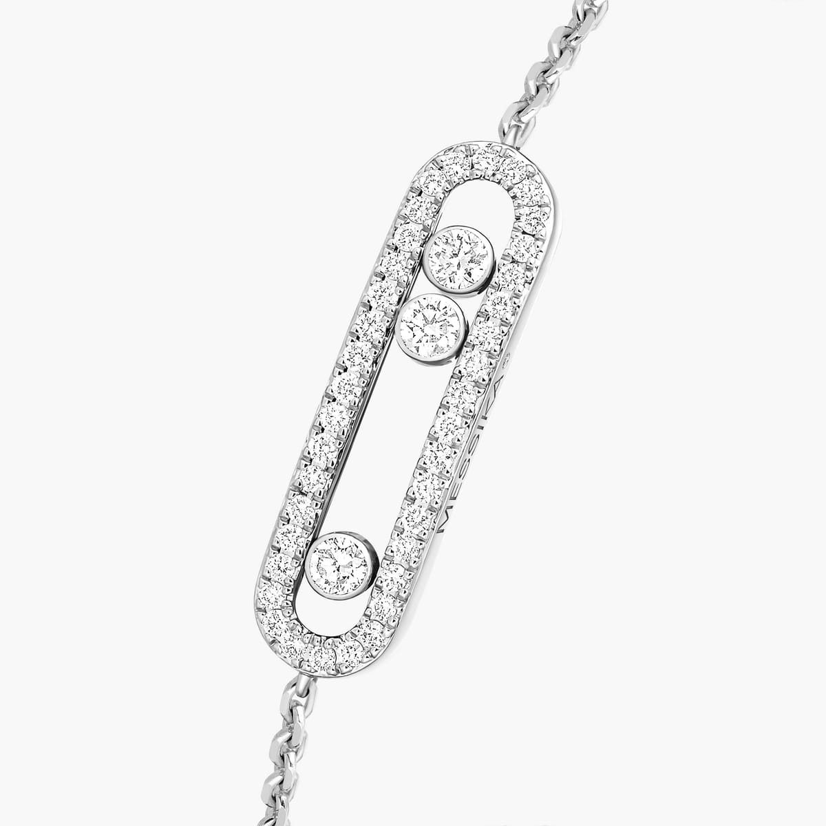 Messika Move Classique Baby Move – Pavé-Armband, kleines Modell