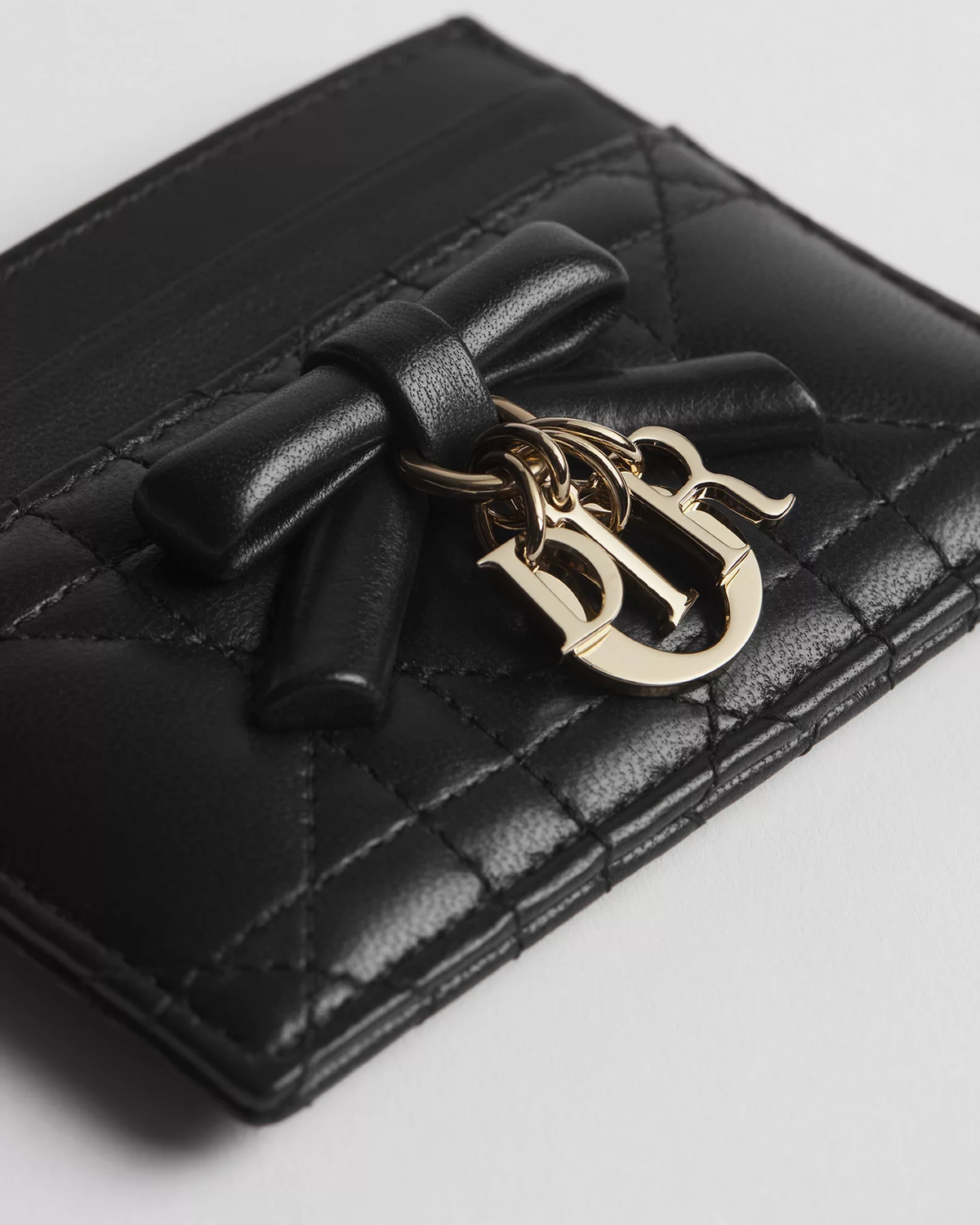 Dior Lady Dior Freesia – Kartenetui in Schwarz